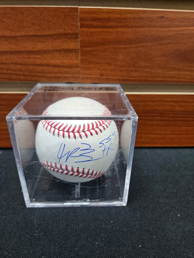 MEM Manny Ramirez Signed Baseball