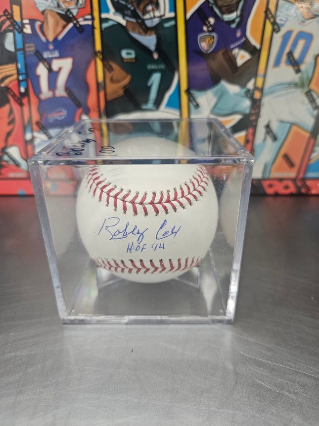 MEM Bobby Cox Signed Baseball