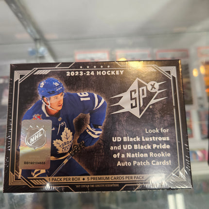 NHL 2023-24 Upper Deck Spx Hockey Box