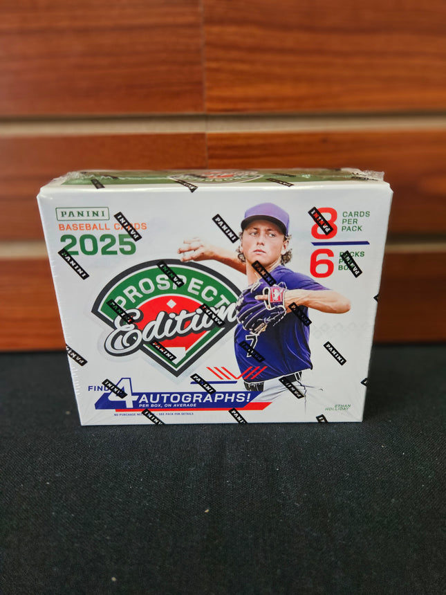 MILB 2025 Panini Prospect Edition Basbeall Hobby Box
