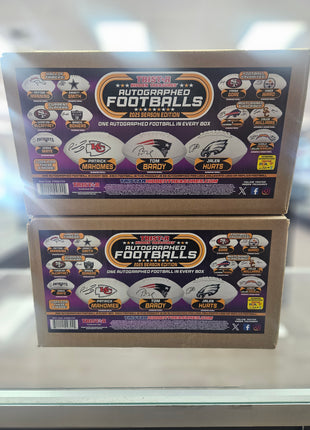 NFL 2025 Tristar Hidden Treasures Autographed Footballs Box