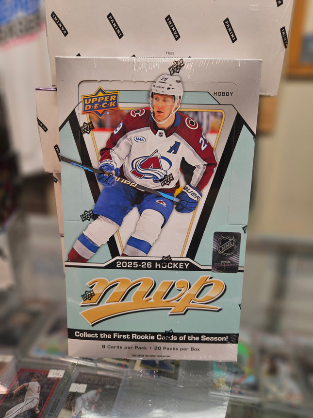 NHL 2025-26 Upper Deck MVP Hockey Hobby Box