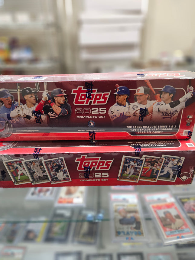 MLB 2025 Topps Complete Set Baseball Red Box