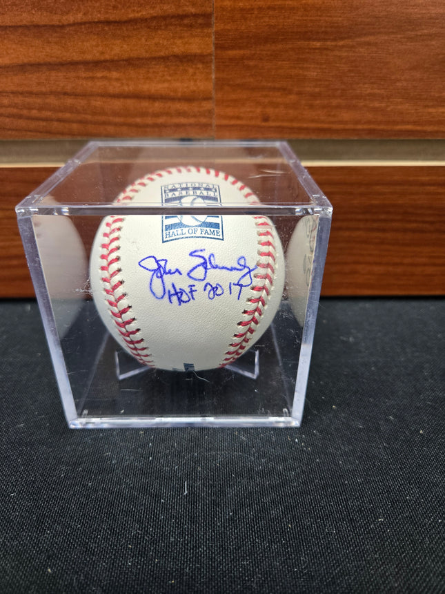 MEM John Schuerholz Signed Baseball