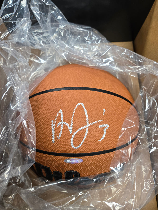 MEM Anthony Davis Signed Basketball UDA BAM262794