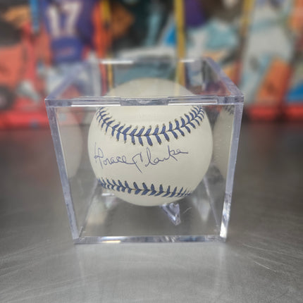 MEM Horace Clarke Signed Baseball
