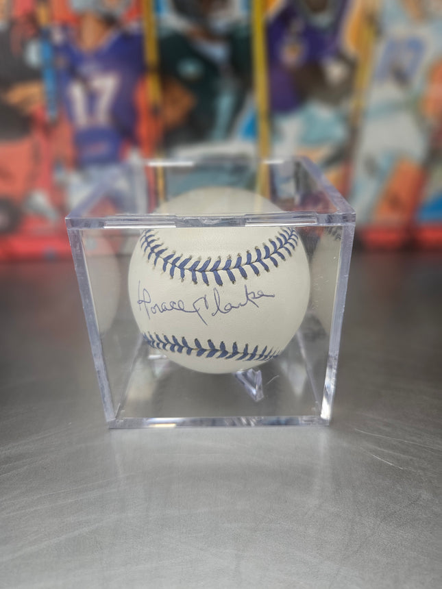 MEM Horace Clarke Signed Baseball