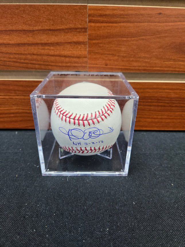 MEM Jared Weaver Signed Baseball