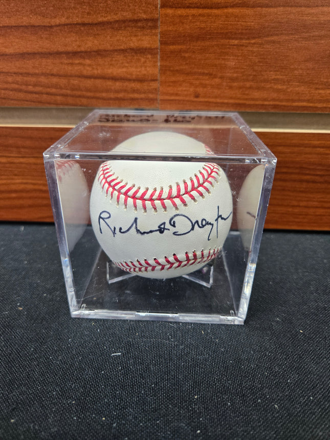 MEM Richard Dreyfus Signed Baseball
