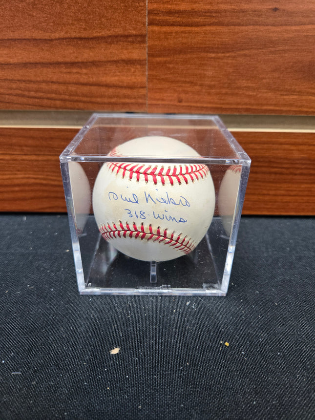 MEM Phil Niekro Signed Baseball