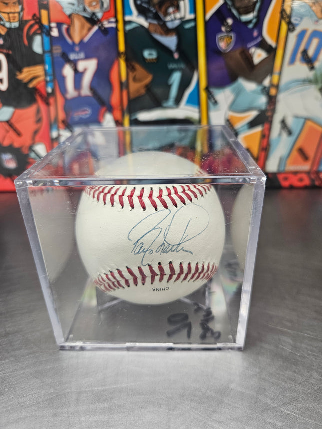 MEM Barry Larkin Signed Baseball