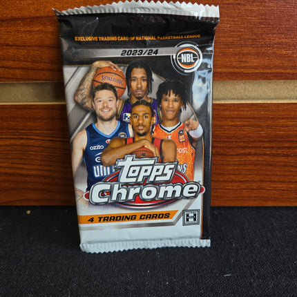 NBL 2023-24 Topps Chrome NBL Basketball Hobby PACK