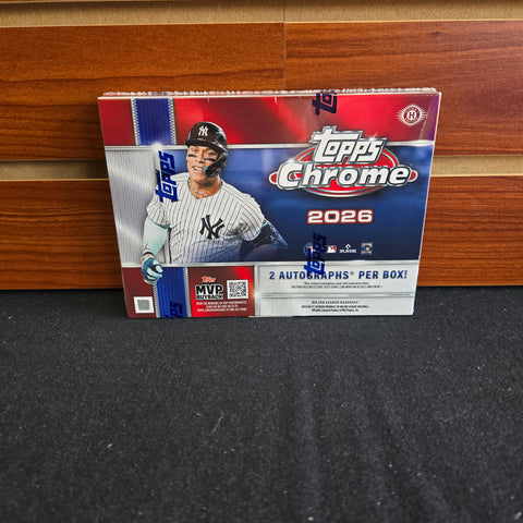 MLB 2026 Topps Chrome Baseball Delight Box