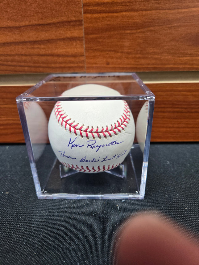 MEM Ken Reynolds Signed Baseball
