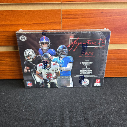 NFL 2025 Topps Signature Class Football Hobby Box