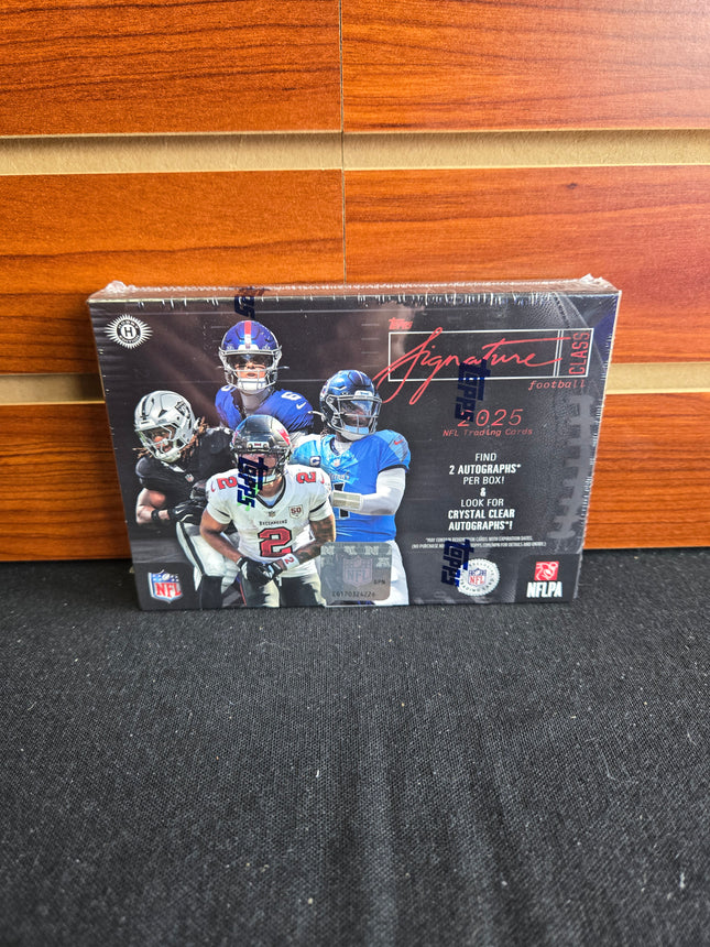 NFL 2025 Topps Signature Class Football Hobby Box