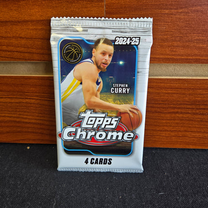 NBA 2024-25 Topps Chrome Basketball Value PACK