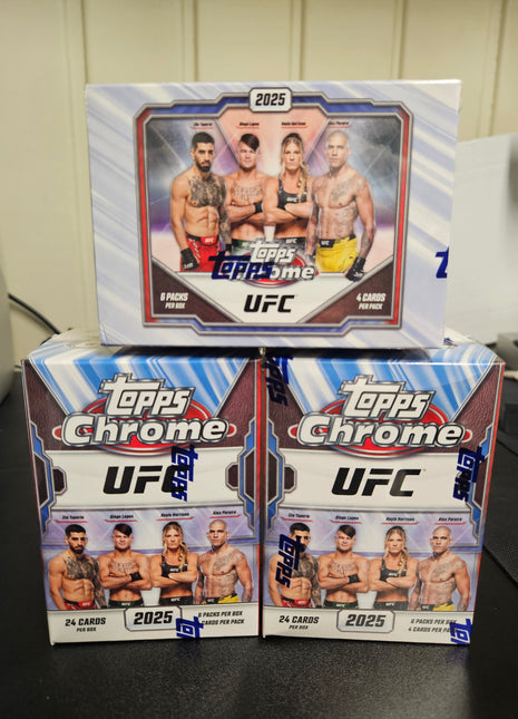 UFC 2025 Topps Chrome Value Box
