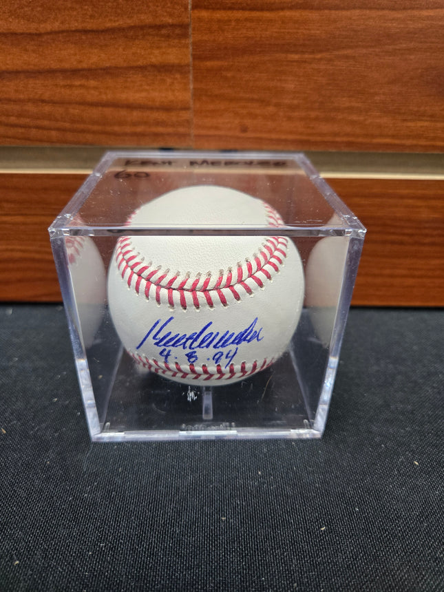 MEM Kent Mercker Signed Baseball