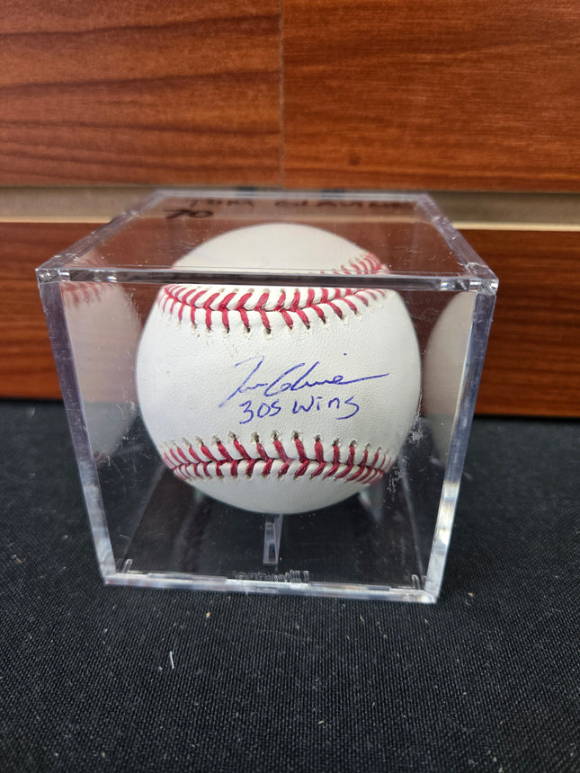 MEM Tom Glavine Signed Baseball