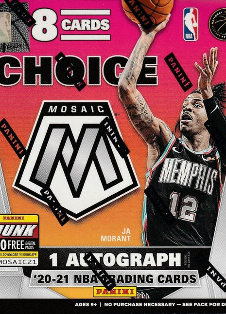 2020-21 Mosaic Choice NBA Box