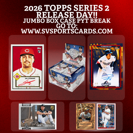 2026 TOPPS SERIES 2 JUMBO RELEASE DAY PYT FULL CASE BREAK #1