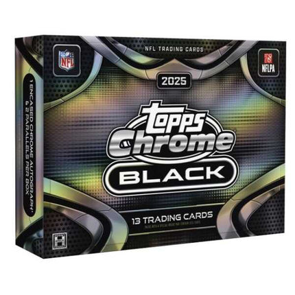 1x 2025 TOPPS CHROME HOBBY BOX / 5x 2025 TOPPS CHROME BLASTER BOXES / 2025 TOPPS CHROME BLACK HOBBY PYT BREAK #1